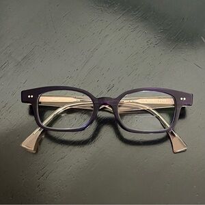 Elegant Purple Women's Glasses